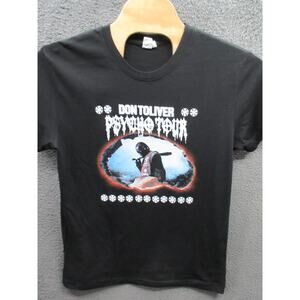 NEW Don Toliver PSYCHO TOUR 2024 Men's XL Black Tour T-shirrt